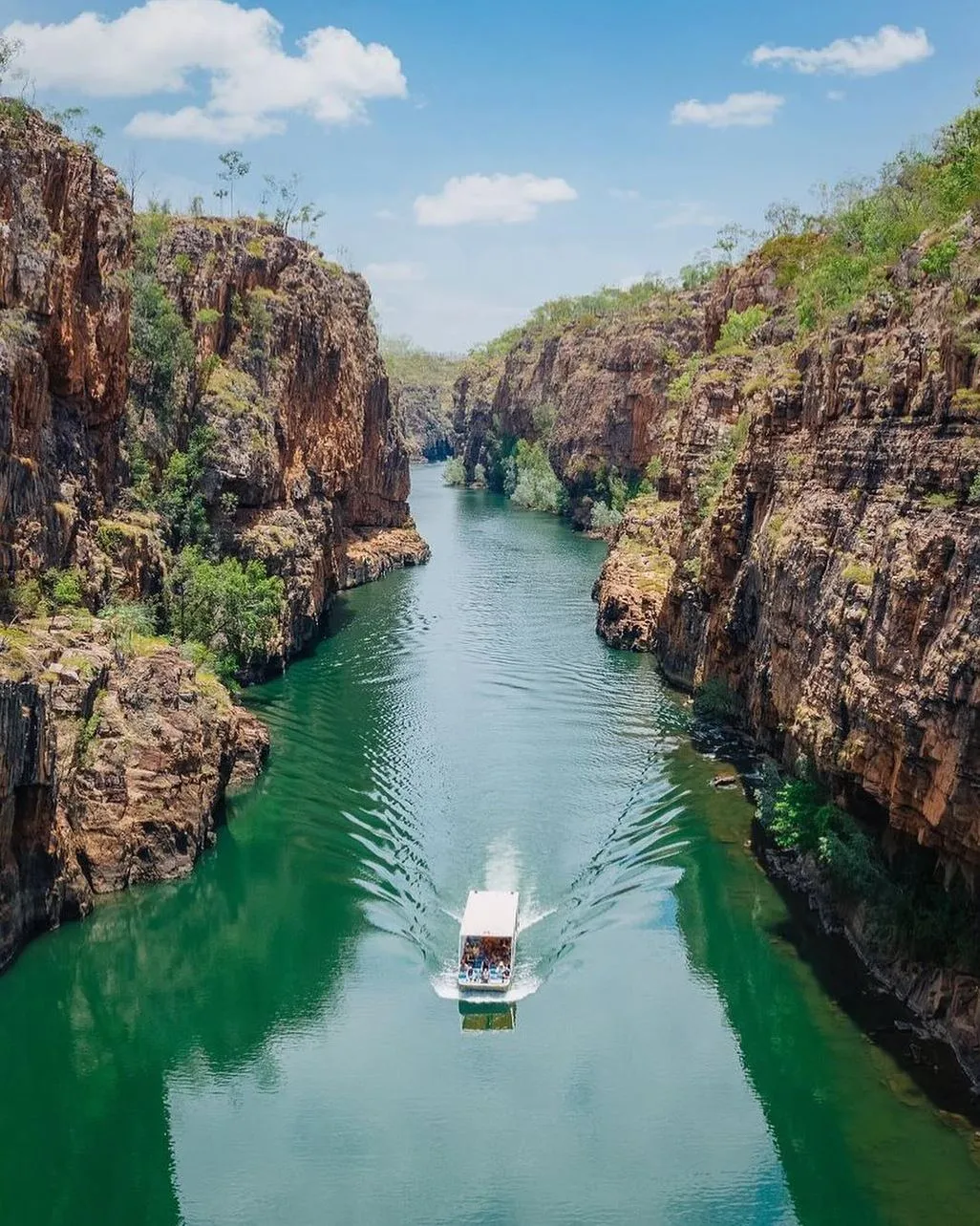 Permaculture and Sanity | Can You Swim in Nitmiluk National Park? boat cruise Katherine Gorge